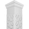 Ekena Millwork Craftsman Classic Square Non-Tapered Pueblo Fretwork Column w/ Prairie Capital & Prairie Base CC0809ENPBLPRPR - alternate 2
